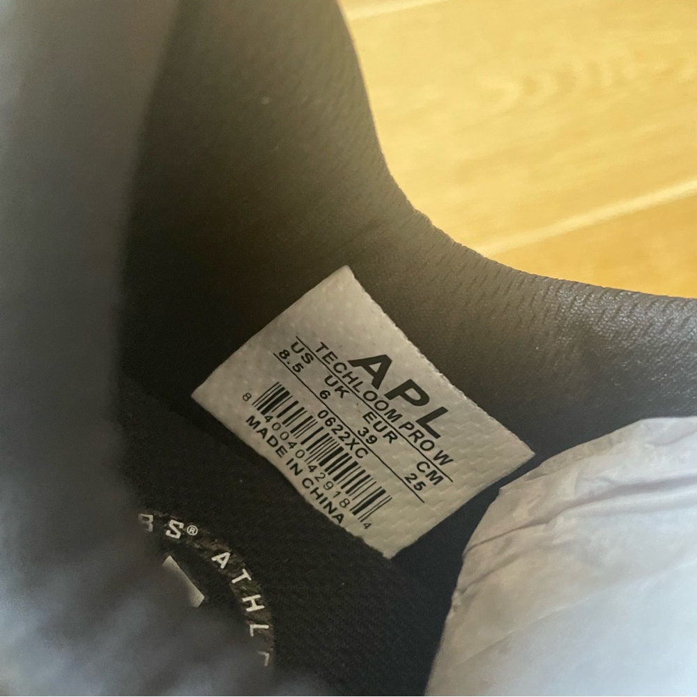 Apl Techloom Pro Black Womans Size 8.5 - image 5
